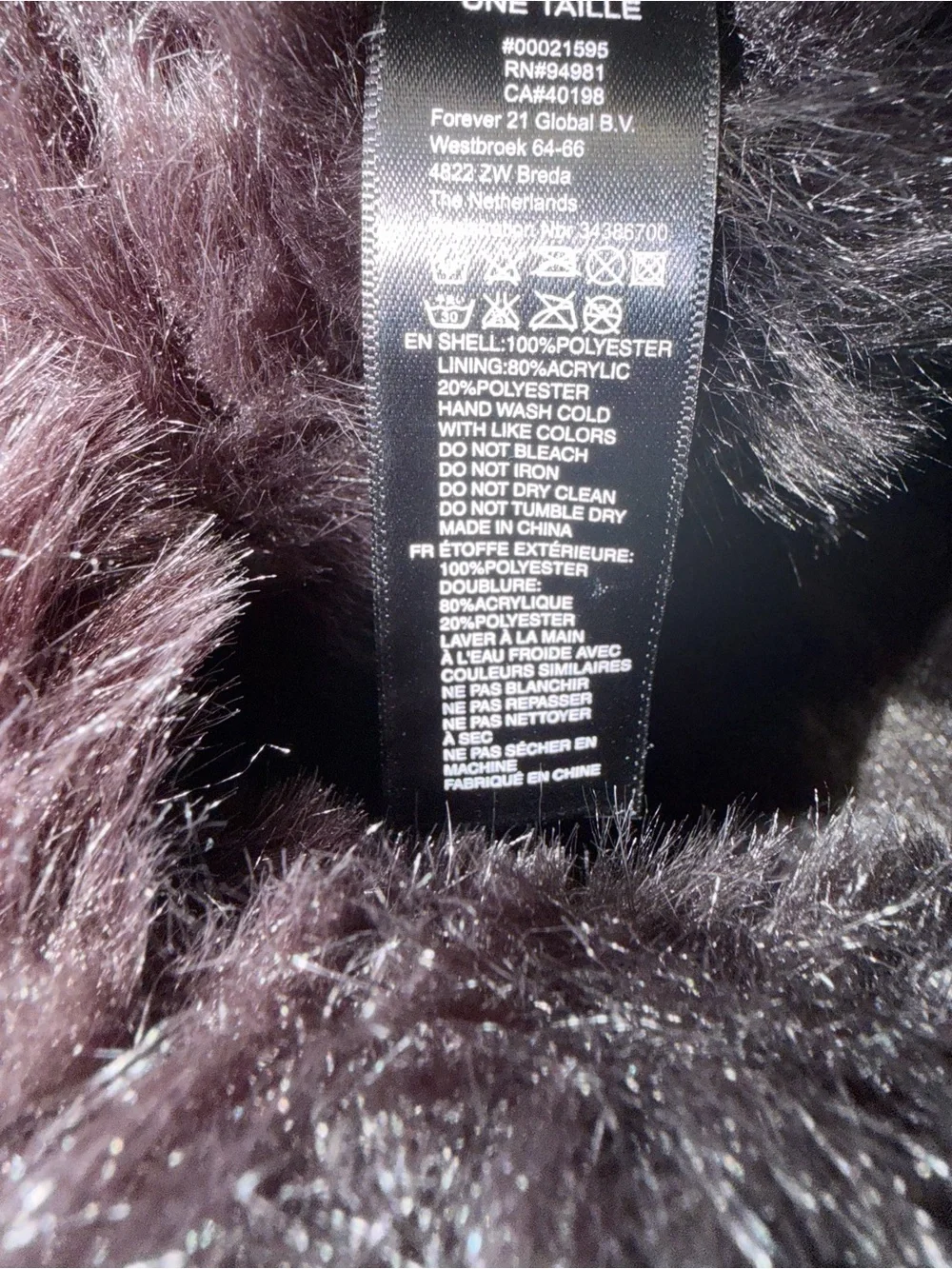 Forever 21 warm trapper